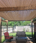 90 Percent UV Blocking Sun Shade Cloth 12x24 Feet Breathable UV Resistant Shade Cover With D Ring For Pergola Garden Patio Deck Backyard Gray