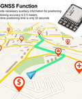 Plug And Play Dual Mode GNSS GPS BDS Module For Flight Control And Arduino Projects with map and positioning features
