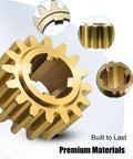 16 Tooth Spur Gear Set 16 DP And 20 PA For Lippert Schwintek Slide Out Systems 2 Pack showing premium materials