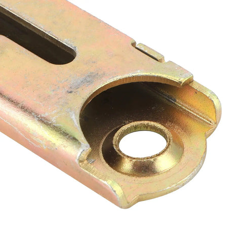 Close-up of Built To Last Durable Lifting Rod Hinges Set for Furniture Repair and Backrest Adjustments, iron material detail