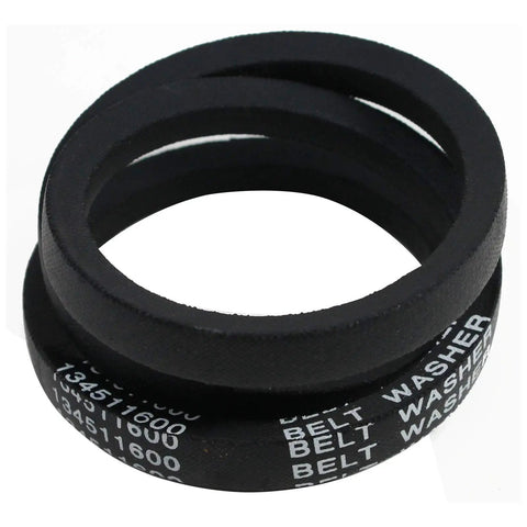 Heavy Duty Washing Machine Belt Replacement For Frigidaire Front Load Washers Fits FEX831CS0 FEX831FS4 FEX831FS2, black rubber belt
