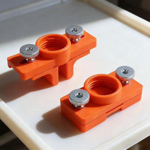Pro Level Hella Slick Edge Banding Glue Dispenser With Adjustable Pressure For Furniture Cabinet Making On 10 To 30mm Boards, ABS, orange.
