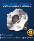 Rear Wheel Bearing And Hub Assembly For Toyota Highlander 2014 To 2020 And Lexus RX350 RX350L RX450h 2010 To 2019 With ABS 5 Lug FWD