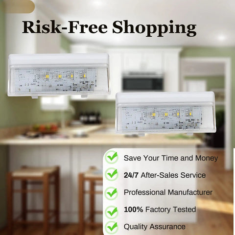 Freezer Light Replacement Bulb W10515057 Fits Wrs325fdam02 And 1064 1065 Series For Kenmore Maytag KitchenAid in kitchen view