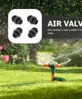 20 Pack Drip Irrigation Air Release Valve Vacuum Relief Valve For Automated Farm Irrigation with sprinkler system