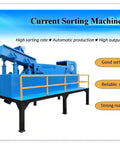 No Sweat Heavy Duty Eddy Current Separator For Swift Non Ferrous Metal Extraction Effortless Copper And Aluminum Reclamation From Mixed Loads With Zero Complicated Training Needed, blue sorting machine, industrial size, automatic operation.