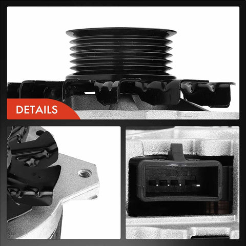 Alternator For Chevy Camaro 1990 1992 Caprice C1500 K1500 And GMC Jimmy Safari Buick Roadmaster Cadillac Brougham Pontiac Firebird 12 Volt 105 Amp CW