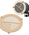 Bahtinov Mask For Telescopes 120 To 160mm Acrylic No Nonsense Focusing Tool Manual Focus Accessory Black Fits Dobsonians Mak Cas Refractors Easy Focusing For Sharper Star Images And Precise Focus attached to telescope