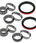 Front Wheel Hub Bearing Seal Replacement Kit For Chevy Astro C1500 Caprice Impala 1988 2002 6 Piece Set with bearings and seals