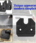Heavy Duty Aluminum Car Sun Visor Repair Kit With Screws Tough Sun Visor Clip Replacement for RAM 1500 2019-2023