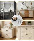 Four Pack Round Crystal Glass Cabinet Knobs Featuring Lowkey Cool Five Cats Under Autumn Leaves For Updating Old Drawers And Big Time Vibe With Every Bedroom Or Pantry Setup in various furniture setups.