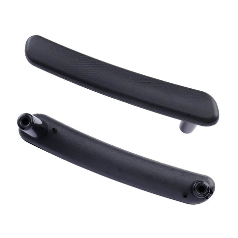 Interior Door Inner Pull Handle Set For Mitsubishi Eclipse 2006 Through 2012 Driver And Passenger Side Black Replacement