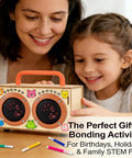 Build Your Own Bluetooth Speaker Kit For Kids And Teens No Soldering Required Easy Cool Hands On Wooden Electronics Building Set