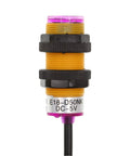 Infrared Obstacle Avoidance Sensor Photoelectric Switch E18 D50NK 5V NPN Normally Open Diffuse Reflection Type