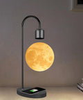 Levitating Light Bulb With Wireless Charger For Apple And Android Magnetic Levitation LED Lamp Floating Night Lights