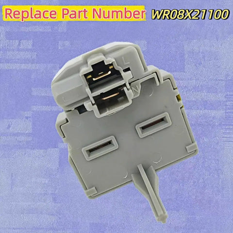 Universal Refrigerator Overload And Start Relay Replacement, 1/4 Inch Terminal, WR08X21100 Compatibility, Dual Function Device