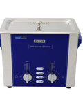 Digital Frequency Adjustable Ultrasonic Cleaner With Sweep And Degas Functions For Precision Cleaning Of Small Parts And Lab Equipment Pro Grade Jewelry Watches Electronics And Precision Instruments In Labs And Workshops, front view.