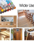 All In One Wood Repair Kit With 60 Plus 2 Pcs, 30 Color Wax Filler Sticks And Scrapers for furniture and floor touch-ups