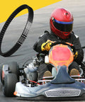 Tough Go Kart Drive Belt With Polyamide Fiber For Smooth Torque, Vibration Dampening And Extreme Racing durability That Keeps You Cruising Fast Without Any Stretching Or Shearing Woes On The Track on a go kart