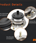Drop In Front Wheel Hub And Bearing Assembly For Kia Sorento 2016-2020, Telluride 2020-2023, And Hyundai Palisade 2020-2023 FWD