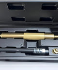 Grease Joint Cleaning Kit For Flushing Hardened Grease From Shafts And Bushings Pro Grade Tool in a black case with fittings