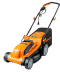 Corded Electric Lawn Mower With 14 Inch Cutting Width And 11 Amp Power For Quick Yard Work No Gas Or Batteries Needed 3,300 RPM