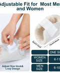 Heel Protector For Pressure Sores With Sheepskin Pad And Soft Fleece, Adjustable Securing Strap, Ultra Comfy Foot Cushion For Bed Sores Relief And Ankle Support, Creamy White, one-size 12x15cm