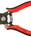 CSP-30-2 Multi-Function Wire Stripper With Shears And Pliers, Heavy Duty Electronics Repair Tool For AWG 20 To 10, red handles