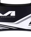 A2 Motocross Aluminum Dirt Bike MX Stand With Limited Edition 25 Piece Sticker Kit Black logo close-up