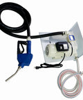 Workhorse 110 Volt Def Transfer Pump Kit 10 Gpm Self Priming Diaphragm Pump with nozzle and hose,  household use.