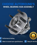 Front Wheel Hub And Bearing Assembly 5 Lug With ABS Fit For Nissan Altima 07-18 Maxima 09-21 Pathfinder 13-20 murano 09-18