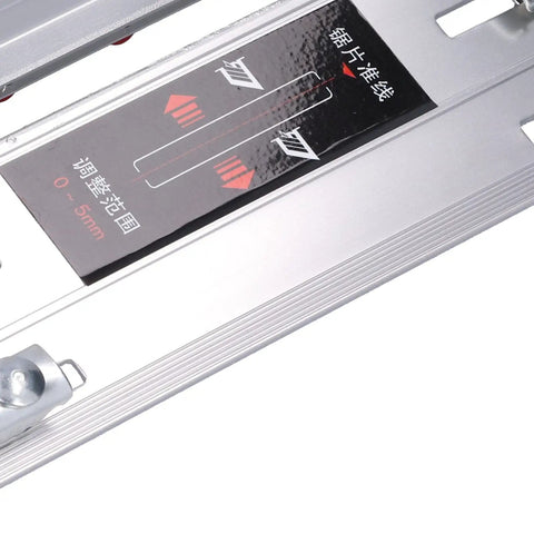 45 Degree Tile Chamfering Tool guide with measuring indicators for precise cutting on ceramic and stone jobs.