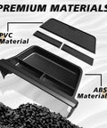 Toyota Tacoma And 4Runner 14 Inch Screen Center Console Storage Box ABS Accessory Organizer material components