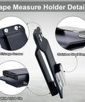 Close-up of Badass Heavy Duty Tool Hooks for Power Drills with reinforced nylon and stainless steel features.