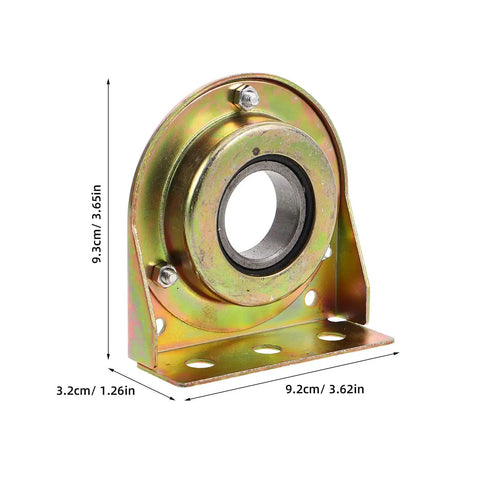 Hell Yeah Heavy Duty Two Pack Greenhouse Bearing Housing Pulley Wheel Roller Bearing Kit For Ventilation Fan Shaft Mounting Built Like Iron Made To Last Forever Smooth Operation Weather Resistant Design You Gotta Have For Farm Or Yard Today, 9.3cm housing