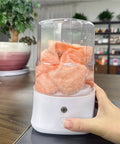 Portable Underwear Washer Mini Compact Laundry Device Built In Rechargeable Battery with towels inside, ideal for dorms and travel.