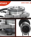 Detailed view of Pair Of Front Wheel Bearing And Hub Assemblies With ABS Sensor For Ford Explorer 2006 2010 Explorer Sport Trac