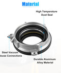 Straight Fire Auto Locking Hub Actuator For Ford F150 Expedition and Lincoln Navigator 2003 to 2017 showing durable aluminum material and steel connections.