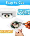 20 Sheets Mixed Light And Dark Heat Transfer Paper Set For T Shirts And Fabrics 8.5 By 11 Inch Printable Iron On Paper For Inkjet And Laser