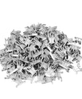 Universal 35mm Din Rail Terminal Marker Carrier Set Of 100 Pieces For Easy Wiring Labels, Tough PA66 Terminal Markers That Bend Without Breaking