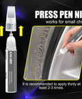Tesla Model Y Rim Touch Up Paint Kit For 20 Inch Induction And 19 Inch Crossflow Wheels, 2 In 1 Scratches Repair With Pen Tip And Brush