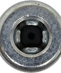 Close-up of Super Handy 360 Degree Swivel Grease Coupler That Locks In Place For Hand Operated Grease Guns With 45 Degree Angle And 1 8 Inch Npt