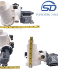 Front Load Washer Drain Pump Replacement For Model Specific Units 120V 60Hz 0.95A With Coin Trap No Hassle Replacement Part WPW10391443 AP6020786 PS11754106 with ruler measurements
