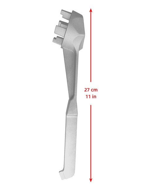 Aluminum Drum Wrench For Opening Bung Caps Two Inch And Three Quarter Inch Fits 10 15 20 30 50 55 Gallon Drums Non Sparking