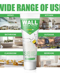 Tube of Ultimate Drywall Repair Kit For Quick Hole Fill And Scratch Repair, 250g Spackle Paste, versatile use locations