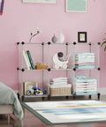 Six Cube Closet Organizer Set Dope DIY Stackable Shelves For Closet And Bedroom with cube storage of clothes and toys