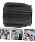 Scuba Tank Valve Replacement Part For Tight Seal And Top Notch Safety, durable black valve accessory on scuba tanks