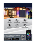Premium 9 Watt Smart Led Landscape Floodlight 12 Pack with remote access and smart control features for outdoor lighting.