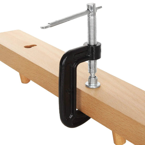 14 Pack 2 Inch C Clamps Malleable Iron Heavy Duty With Sliding Bar One And Three Eighths Inch Throat Depth Quick Grip for woodworking