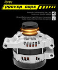 Upgraded 100A 12V Alternator For Toyota Camry, Corolla And RAV4, Clockwise 6-Groove Pulley, OE 27060-25010, product front view